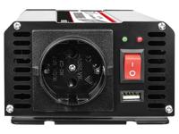 Eufab 300W 12 230V Omvormer 12 V/DC - 230 V/AC - thumbnail
