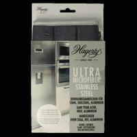 Hagerty Microfiber gloves stainless steel 1 Stuks - thumbnail