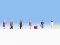 NOCH 44201 Z Reizigers figuren Geverfd, Staand - thumbnail