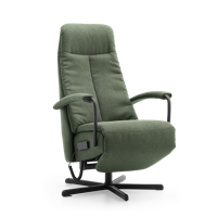 Sta-op Stoel C-100 Groen Stof - thumbnail