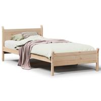 Bedframe zonder matras massief grenenhout 90x190 cm - thumbnail