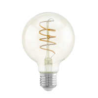 Lichtbron stepdim. Amber kooldraad E27 G80 - thumbnail