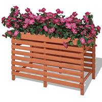 VidaXL Plantenbak 100x50x71 cm hout - thumbnail