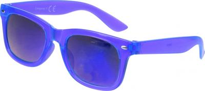 Johntoy zonnebril met bewaarhoes UV 400 junior blauw