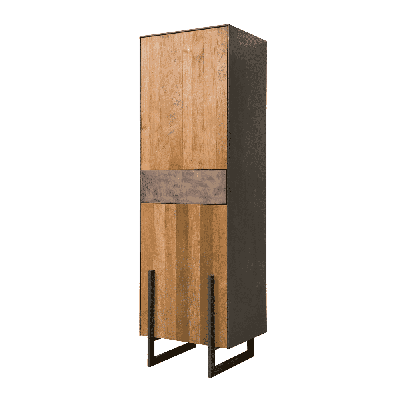 Tower Living Opbergkast 'Ora' Links, Teakhout, 182 x 57cm