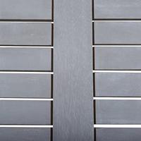 Tuintafel 80x80x74 cm massief acaciahout grijs - thumbnail