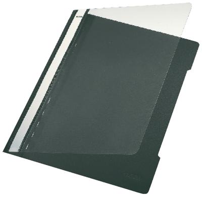 Leitz Snelhechtmap zwart, ft A4 Leitz Snelhechtmap zwart, ft A4