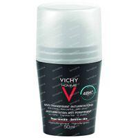 Vichy Homme Deodorant Gevoelige Huid 48u Roller 50ml - thumbnail