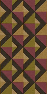 Cristiana Masi Arche Behangrand met grafische print - B39099