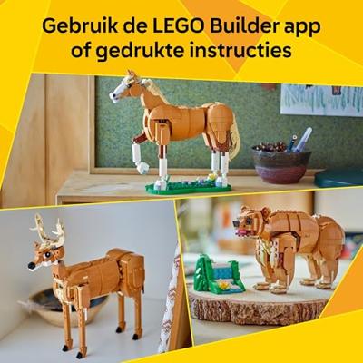 LEGO Creator 3-in-1 31166 Het prachtige paard - Bouwset voor 9-jarigen - thumbnail