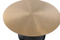 Bijzettafel DKD Home Decor 76 x 76 x 46 cm Zwart Gouden Ijzer - thumbnail