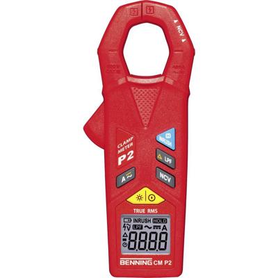 Benning Stroomtangmultimeter | 0,01 A-400 A AC/DC | CAT III 600 V | met batterijen/meetleidingen/tas | 1 stuk - 044679 044679