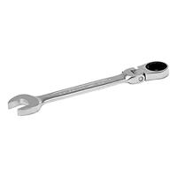 Bahco Steekringratelsleutel met scharnierende kop | verchroomd | lengte 179 mm | 5/8" - 41RZ-5/8 - thumbnail