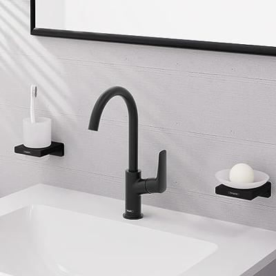 Hansgrohe Logis ééngreeps wastafelmengkraan 210 draaibare uitloop met PopUp trekwaste, mat zwart Hansgrohe Logis ééngreeps wastafelmengkraan 210 draaibare uitloop met PopUp trekwaste, mat zwart