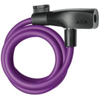 Axa Spiraalkabelslot resolute 8-120 paars - thumbnail