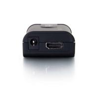 C2G 81699 tussenstuk voor kabels HDMI HD15, 3.5mm Zwart - thumbnail