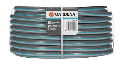GARDENA Classic Schlauch 13 mm (1/2), 50 m 18010-20 Tuinslang Grijs, Blauw 13 mm 50 m 1/2 inch 1 stuk(s) - thumbnail