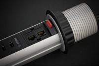 Tower Power 3x Schuko | 2x USB | 2x cat-6 - thumbnail