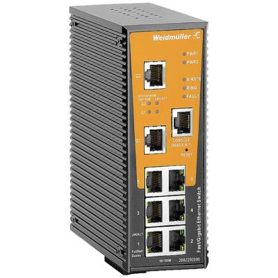 Weidmüller 2682290000 IE-SW-AL08M-6TX-2GT Industrial Ethernet Switch 10 / 100 / 1000 MBit/s