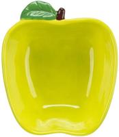 Trixie voerbak waterbak appel keramiek - thumbnail