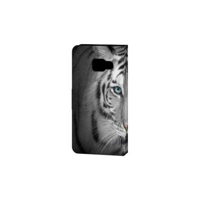 Samsung Galaxy A3 2017 | Telefoonhoesje | Met pasjeshouder | Tijger Samsung Galaxy A3 2017 | Telefoonhoesje | Met pasjeshouder | Tijger