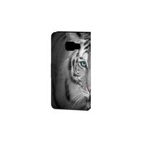 Samsung Galaxy A3 2017 | Telefoonhoesje | Met pasjeshouder | Tijger - thumbnail