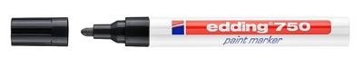 Edding 750 paint marker 4-750001 Lakmarker Zwart 2 mm, 4 mm Edding 750 paint marker 4-750001 Lakmarker Zwart 2 mm, 4 mm