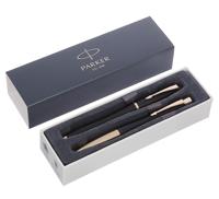 Balpen en vulpen Parker Urban matt black GT medium 2 stuks - thumbnail