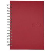 Agenda Didex BOSTON Rood 14,5 x 21 cm 2026 - thumbnail