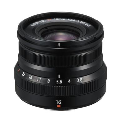 Fujifilm XF 16mm F/2.8 R WR zwart