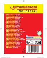 Rothenberger Dubbele Nippel R1/4L x R1/4L - ROT540251E ROT540251E - thumbnail