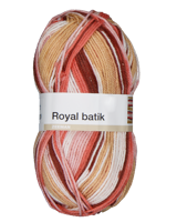 Knitting yarn - Rust brown - thumbnail