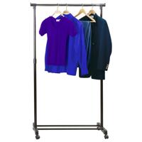 Kledingrek op Wielen Zwart - thumbnail