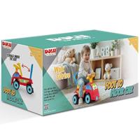 Dolu loopauto 37x21x47 cm geel/blauw/rood - thumbnail