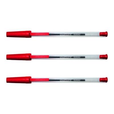 Balpen quantore stick rood | 500 stuks