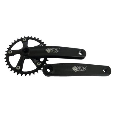 VWP crankstel 36t bmx mini-junior 170mm zwart