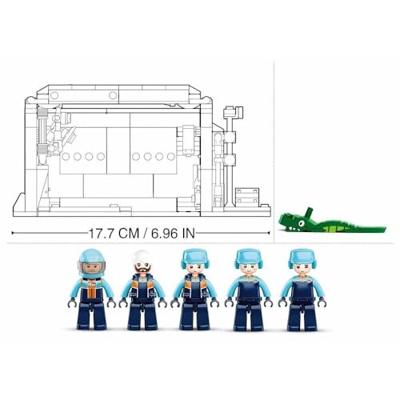 Sluban Pit Lane bouwstenen set (M38-B0765) - thumbnail