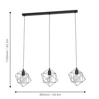 Eglo Eetkamer hanglampStraiton - 43361 - thumbnail