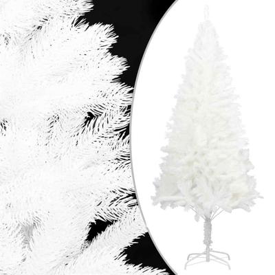 VidaXL Kunstkerstboom met levensechte naalden 120 cm wit
