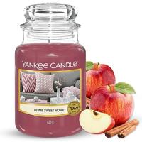 Yankee Candle Home Sweet Home kaars Cylinder Rood Mout, Anjer, Vanille 1 stuk(s) - thumbnail