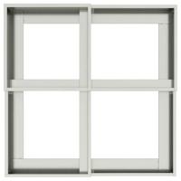 Tuin Bloempot Zilver 80 x 80 x 48 cm Gegalvaniseerd staal - thumbnail