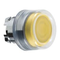 Schneider Electric ZB4BP5 ZB4BP5 Terugstelbaar (Ø) 22 mm Zonder markering Chroom, Geel 1 stuk(s) - thumbnail