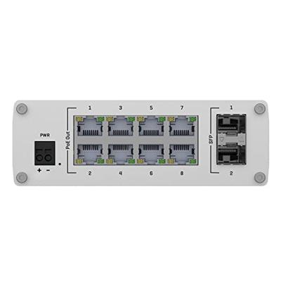 Teltonika TSW200 netwerk-switch Gigabit Ethernet (10/100/1000) Power over Ethernet (PoE) Aluminium