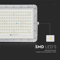 V-TAC VT-180W-W 7845 LED-schijnwerper, Zonne-energiemodule 20 W Koudwit Wit - thumbnail