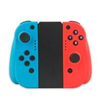 Linker en rechter draadloze Bluetooth spelbesturing gamepad voor schakelaar Joy-con (blauw + rood) - thumbnail
