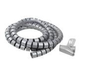 LogiLink spiraal kabelmanager 2,5m grijs - thumbnail