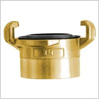 Geka messing klauwkoppeling Geka aansluitstuk 1 bi.dr. - thumbnail