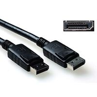 ACT 3 meter DisplayPort kabel, male - male, power pin 20 aangesloten. - thumbnail