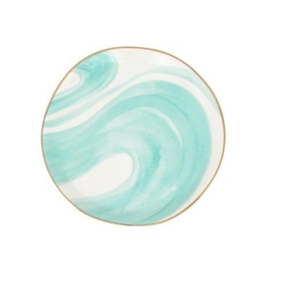 Urban Nature Culture - Good Morning - Bordje 17cm Valuri emerald green