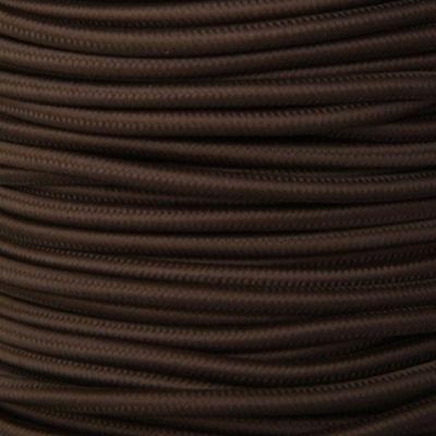 Strijkijzersnoer Bruin 2-aderig - per lopende meter